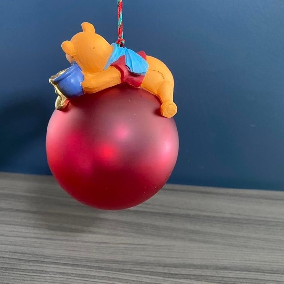 Vintage Disney Store Winnie the Pooh Christmas Ornament 1990s NEW